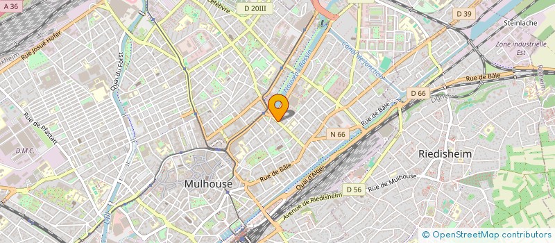 localisation de l'entreprise SOUVENIRS DE MARRAKECH  MULHOUSE