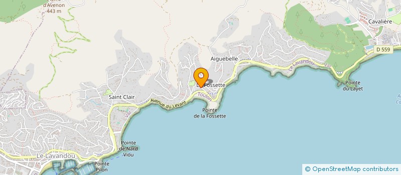 localisation de l'entreprise SOUVENIRS DE VOYAGES à LE LAVANDOU