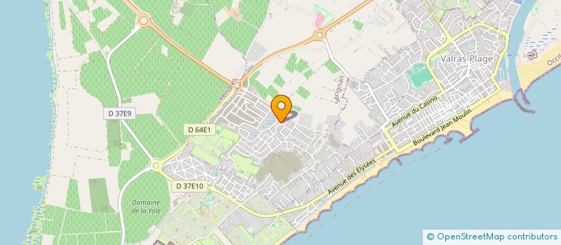 localisation de l'entreprise SOUVENIRSDEVALRAS  SERIGNAN