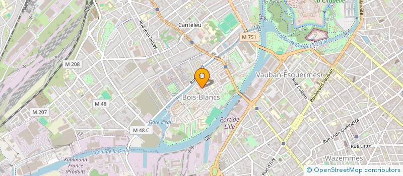localisation de l'entreprise SOUVERAINES à LILLE