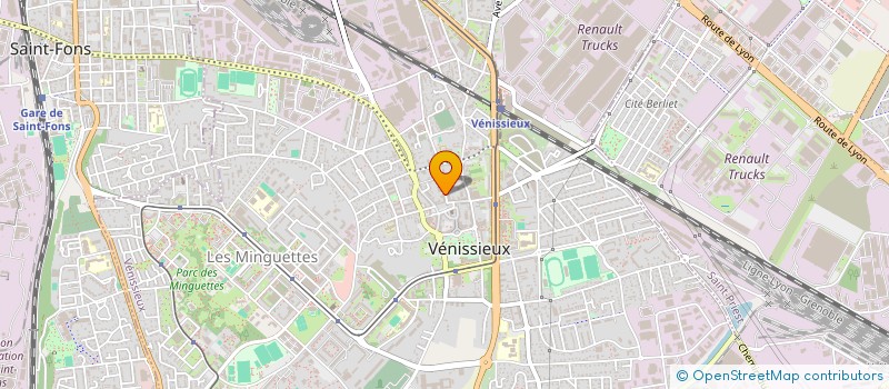 localisation de l'entreprise SOUVETON  VENISSIEUX