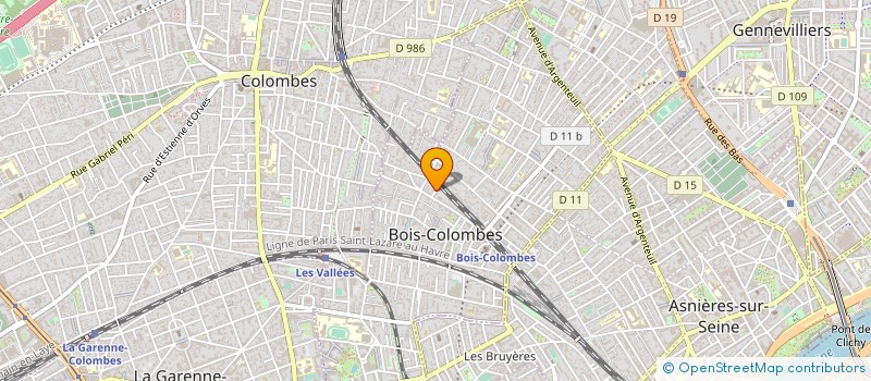 localisation de l'entreprise SOUVIGNHEC SARL à BOIS-COLOMBES