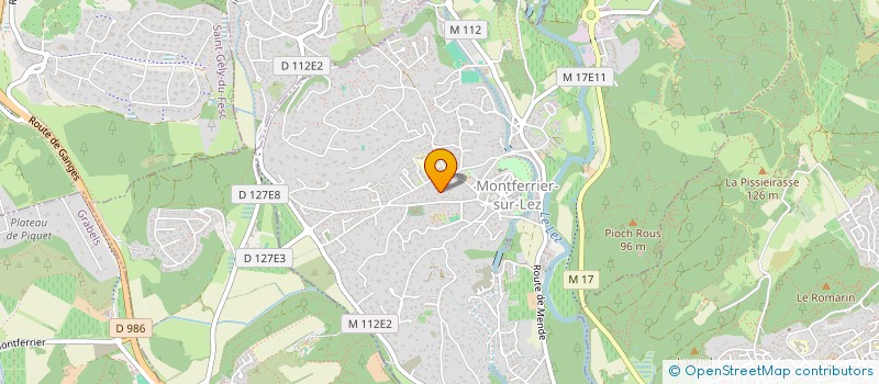 localisation de l'entreprise SOUVIGNIER HDL  MONTFERRIER-SUR-LEZ