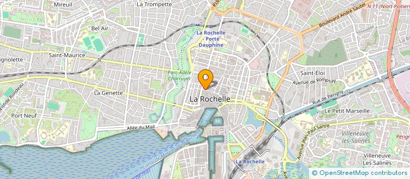 localisation de l'entreprise SOUVRON à LA ROCHELLE