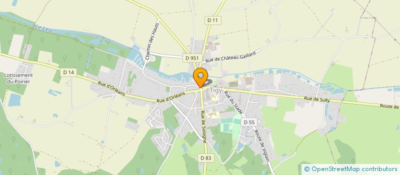 localisation de l'entreprise SOUWAANE à TIGY