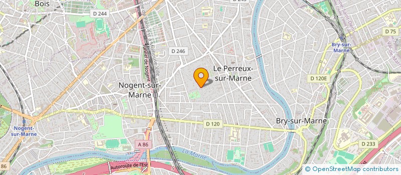 localisation de l'entreprise SOUZAN  LE PERREUX-SUR-MARNE