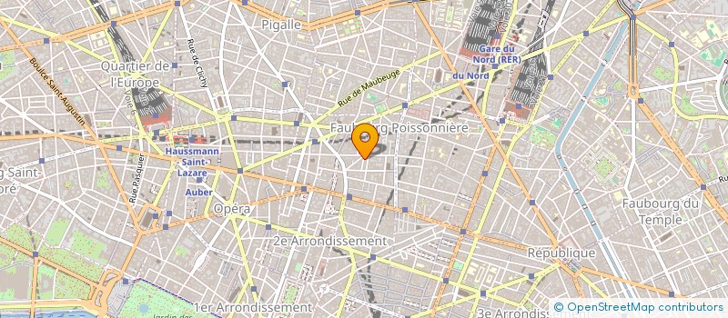 localisation de l'entreprise SOVA  PARIS