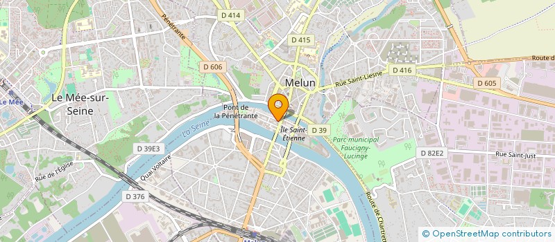 localisation de l'entreprise SOVA à MELUN