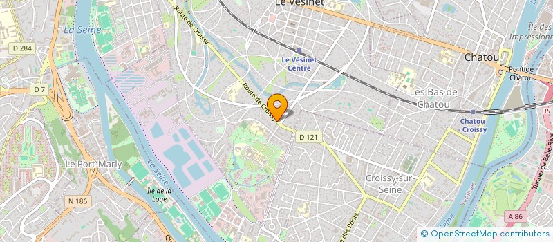 localisation de l'entreprise SOVA CONSEIL  LE VESINET