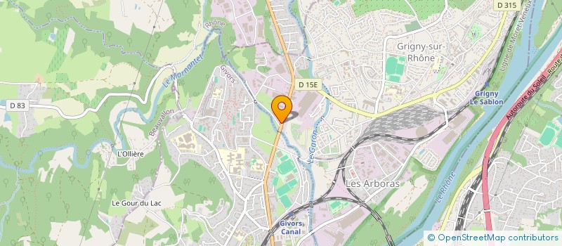 localisation de l'entreprise SOVABATAIS  GRIGNY