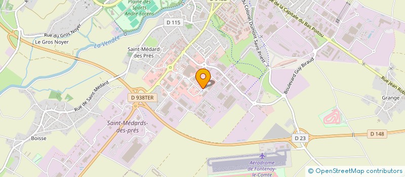 localisation de l'entreprise SOVAEM  FONTENAY-LE-COMTE