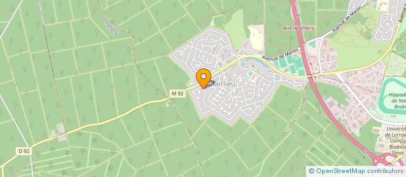 localisation de l'entreprise SOVAL à VILLERS-LES-NANCY