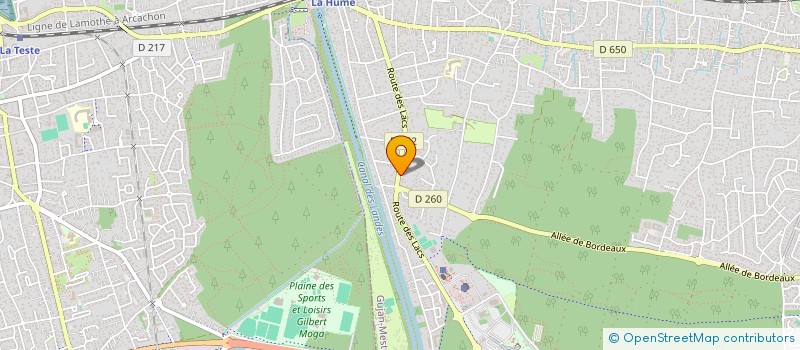 localisation de l'entreprise SOVAL IMMOBILIER  GUJAN-MESTRAS