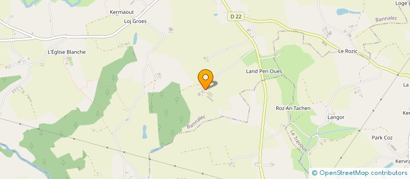localisation de l'entreprise SOVALEG  BANNALEC