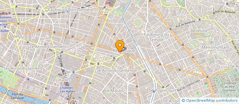 localisation de l'entreprise SOVANE à PARIS