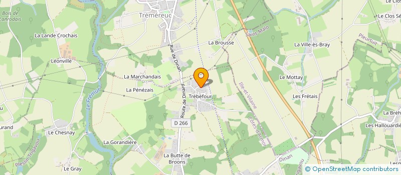 localisation de l'entreprise SOVANEL INVESTISSEMENTS  PLESLIN-TRIGAVOU