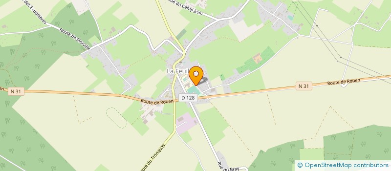 localisation de l'entreprise SOVANPHI  LA FEUILLIE