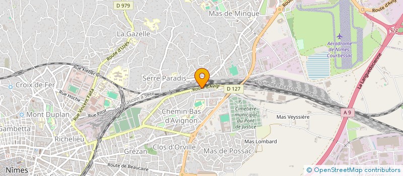 localisation de l'entreprise SOVAPP  NIMES