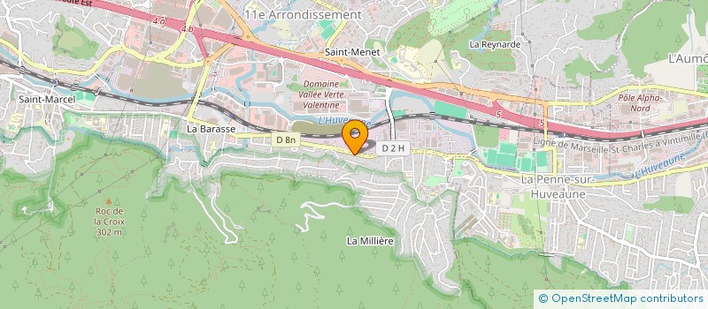 localisation de l'entreprise SOVAROS à MARSEILLE 11