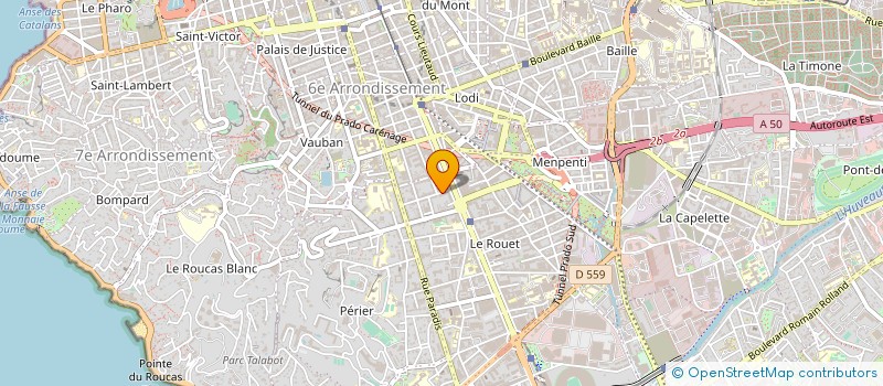 localisation de l'entreprise SOVATIM à MARSEILLE