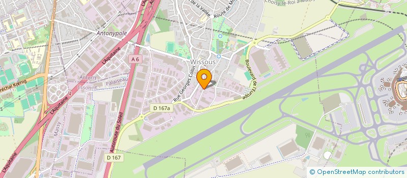 localisation de l'entreprise SOVBATIMENT à WISSOUS