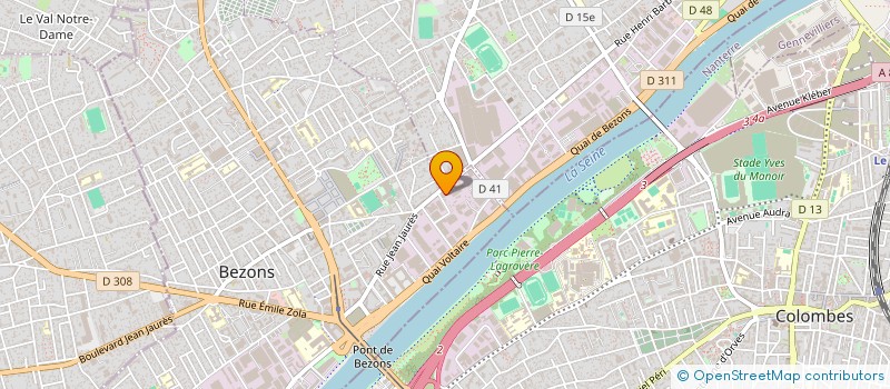 localisation de l'entreprise SOVEC-VOISIN à BEZONS