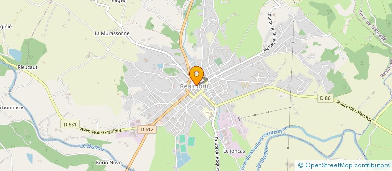 localisation de l'entreprise SOVECO  REALMONT