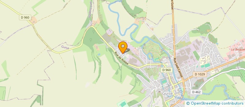 localisation de l'entreprise SOVEDI  GUISE