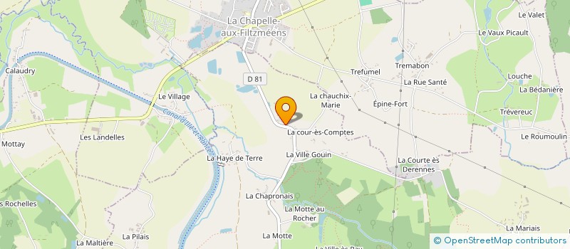 localisation de l'entreprise SOVEDO à QUEBRIAC