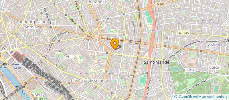 localisation de l'entreprise SOVEPAR à PARIS