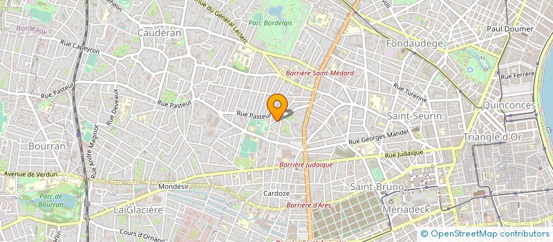localisation de l'entreprise SOVER FRANCE à BORDEAUX