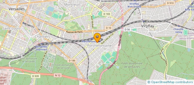 localisation de l'entreprise SOVEREP GROUP à VERSAILLES