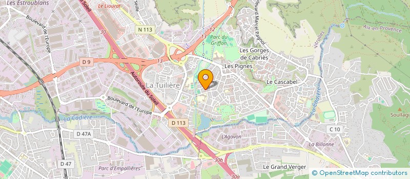 localisation de l'entreprise SOVET SOC VITROLLAI ENTRETIE ET TRAVAUX à VITROLLES