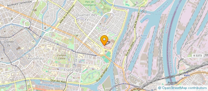 localisation de l'entreprise SOVETEC à STRASBOURG