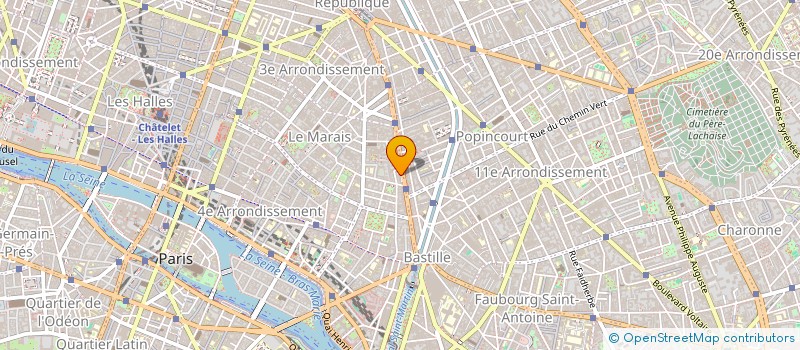 localisation de l'entreprise SOVEX à PARIS