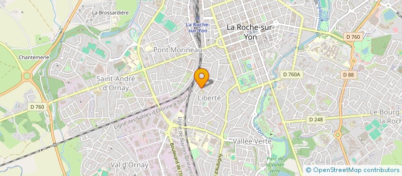 localisation de l'entreprise SOVEX à ROCHE SUR YON (LA)