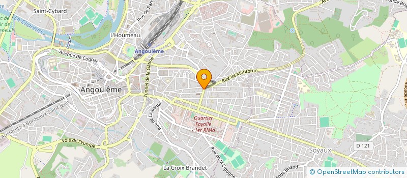 localisation de l'entreprise SOVI à ANGOULEME