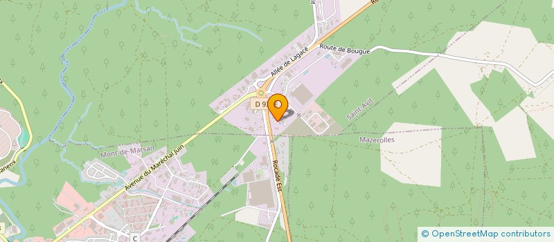 localisation de l'entreprise SOVIBA à SAINT-AVIT
