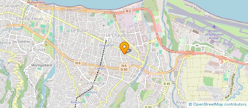 localisation de l'entreprise SOVIBAT à SAINT-DENIS