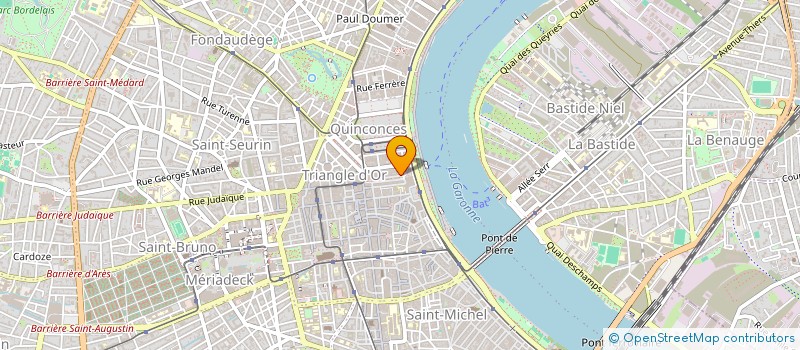 localisation de l'entreprise SOVIBO-AQUITAINE  BORDEAUX