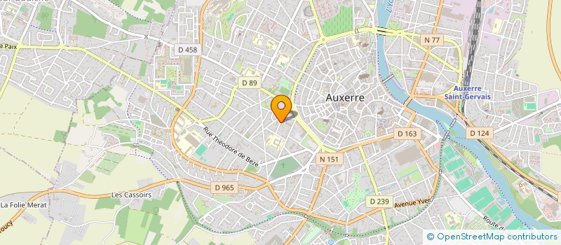 localisation de l'entreprise SOVIC GESTION  AVIGNON