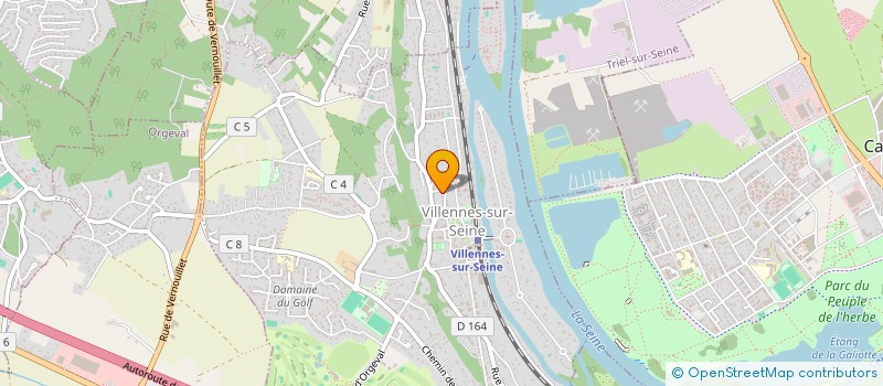 localisation de l'entreprise SOVICONSEILS  VILLENNES-SUR-SEINE