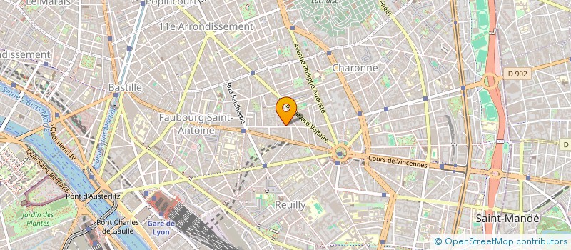 localisation de l'entreprise SOVIDAL à PARIS