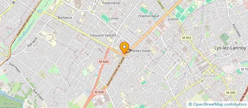 localisation de l'entreprise SOVIE SA  ROUBAIX