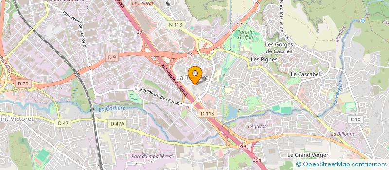localisation de l'entreprise SOVIEDIS à VITROLLES