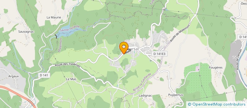 localisation de l'entreprise SOVIFAB SERVICES  MALEMORT