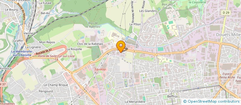 localisation de l'entreprise SOVIGRO  SAINT-CYR-SUR-LOIRE