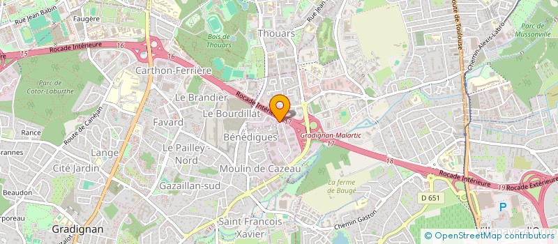 localisation de l'entreprise SOVILIANCE à VILLENAVE-D'ORNON