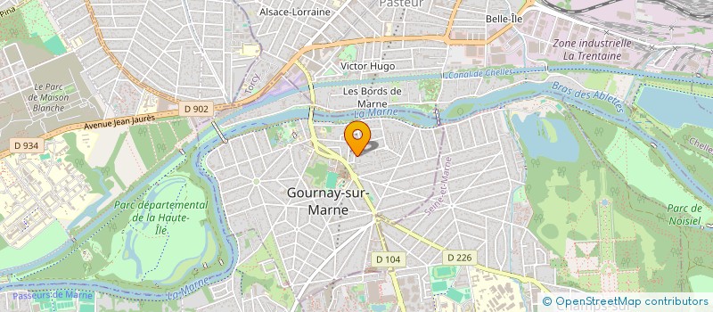 localisation de l'entreprise SOVILIGHT  GOURNAY-SUR-MARNE