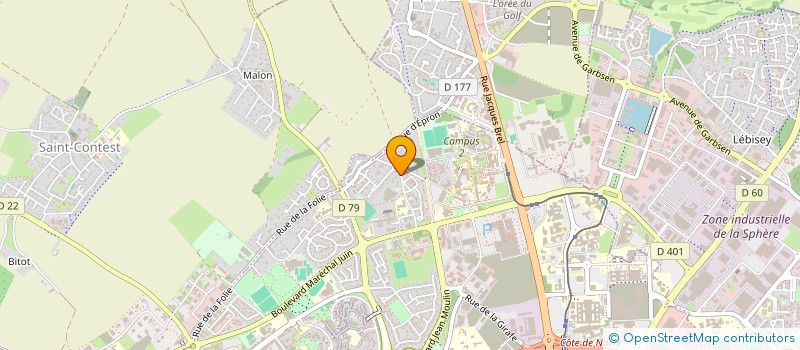 localisation de l'entreprise SOVILOME à CAEN